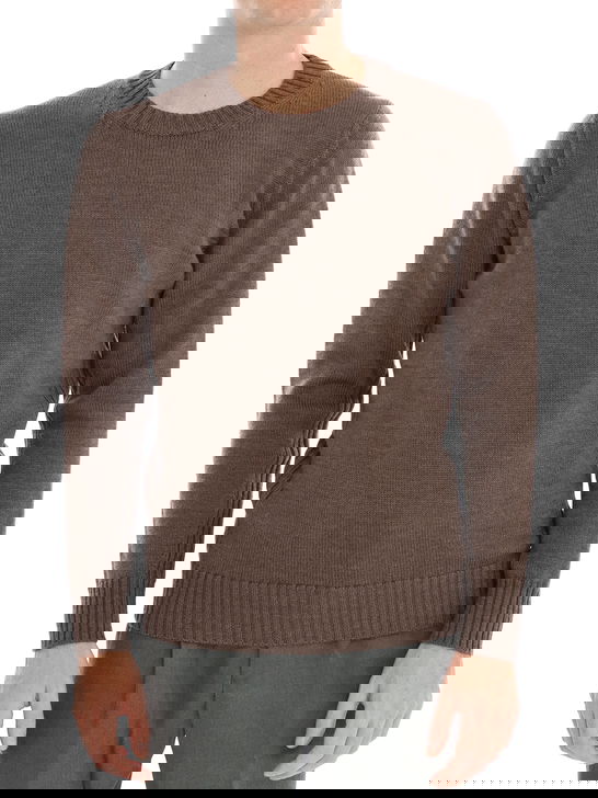 Kangra Maglia Kangra Girocollo Marrone Shopping online