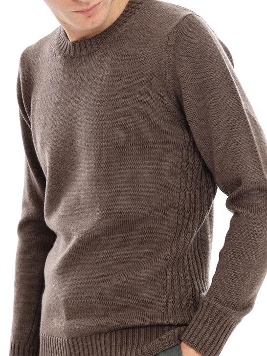 Kangra Maglia Kangra Girocollo Marrone Shopping online