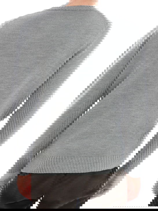 Kangra Maglia Kangra Girocollo Grigio Offerta esclusiva