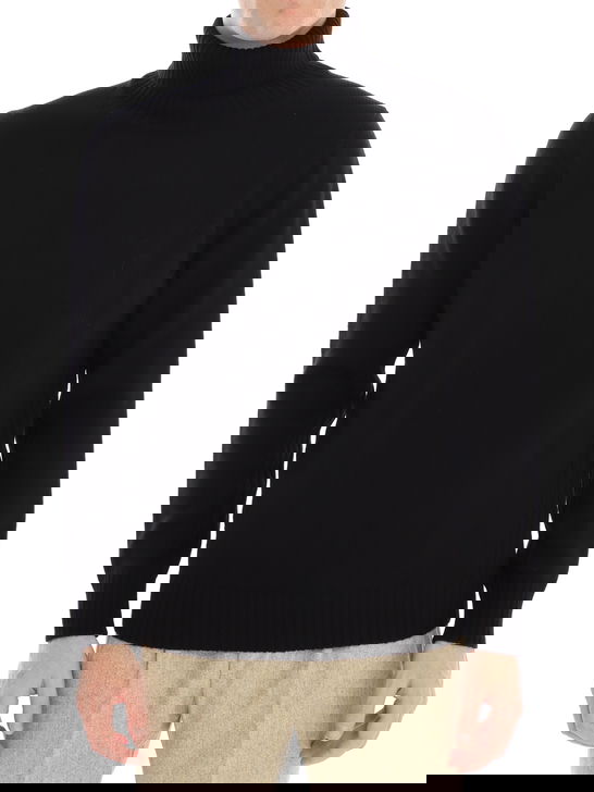 Kangra Maglia Kangra Dolcevita Nero Offerta temporanea