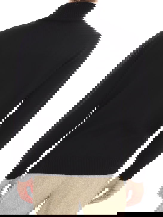 Kangra Maglia Kangra Dolcevita Nero Offerta temporanea
