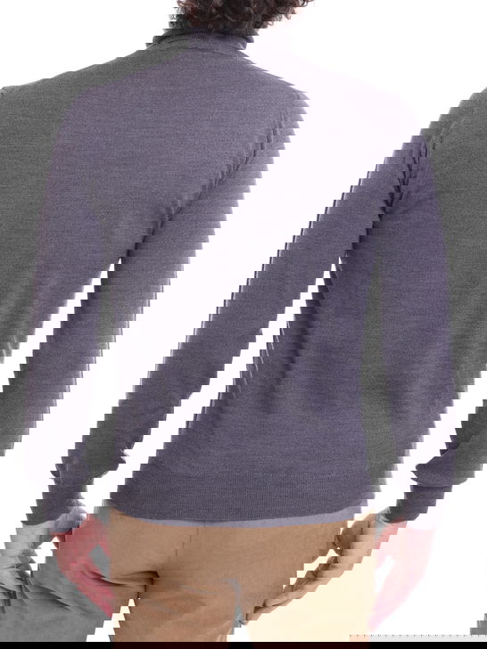 Kangra Maglia Kangra Dolcevita Merinos Grigio Grandi sconti