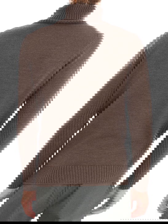 Kangra Maglia Kangra Dolcevita Marrone Bestseller
