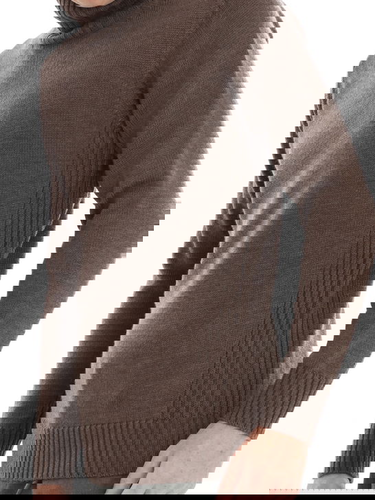Kangra Maglia Kangra Dolcevita Marrone Bestseller