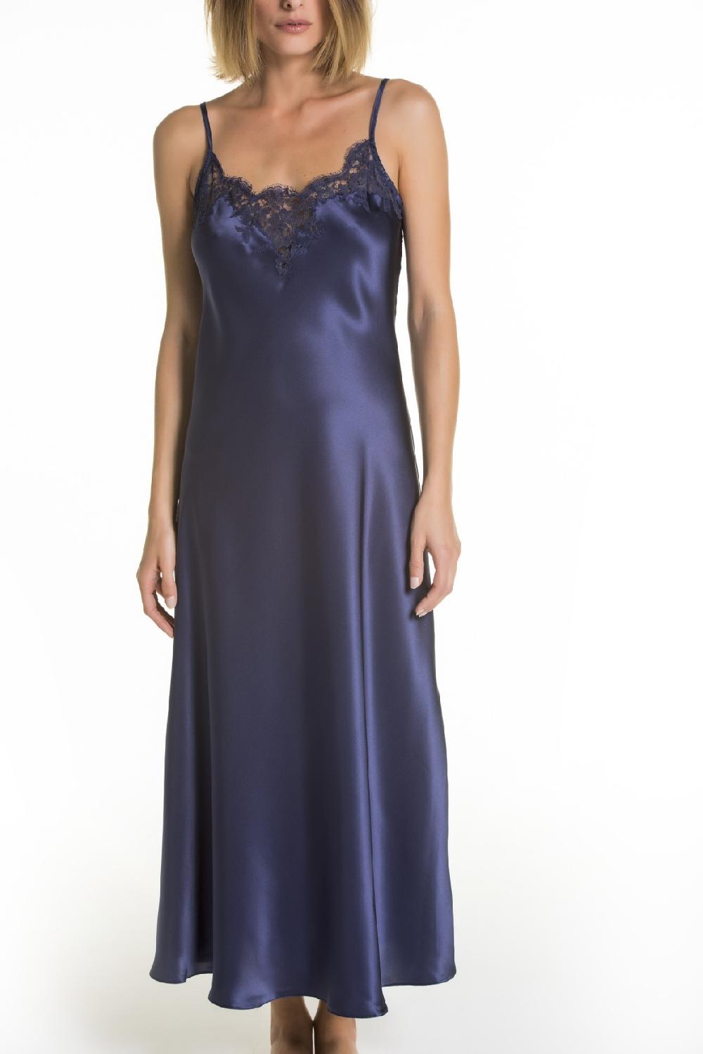 Verdiani Camicia Pura Seta – Blu In Saldo