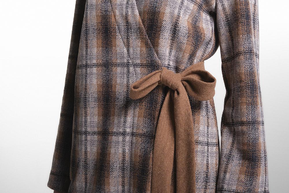 Verdiani Abito Punto Milano Tartan Shopping Online
