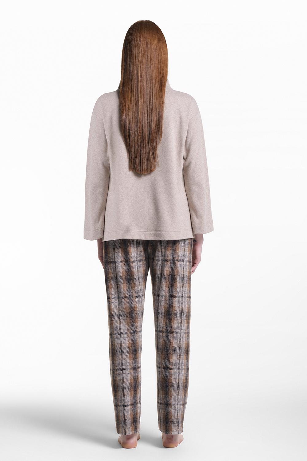 Verdiani Pigiama Punto Milano Tartan Affare Del Giorno