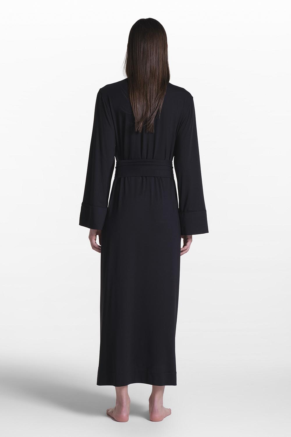 Verdiani Vestaglia Micromodal Tencel In Saldo