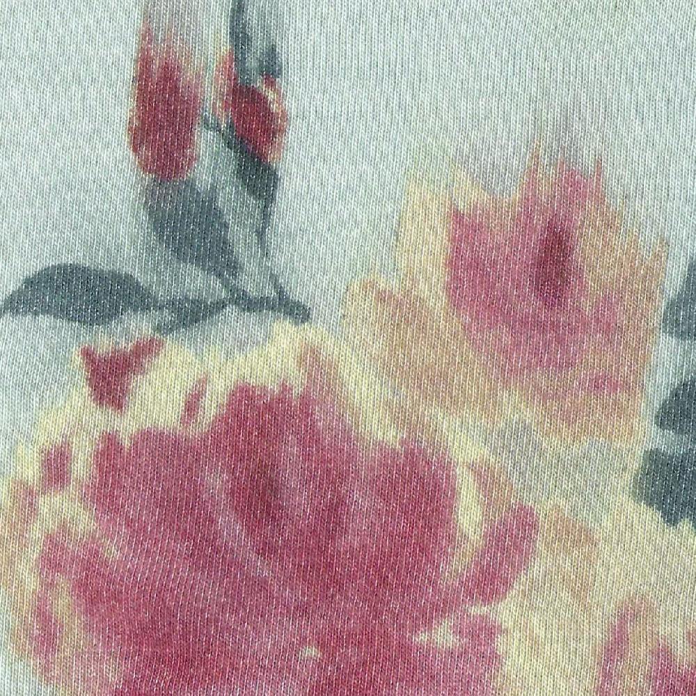 Verdiani Camicia Viscosa Stampa Fiore Nuovo