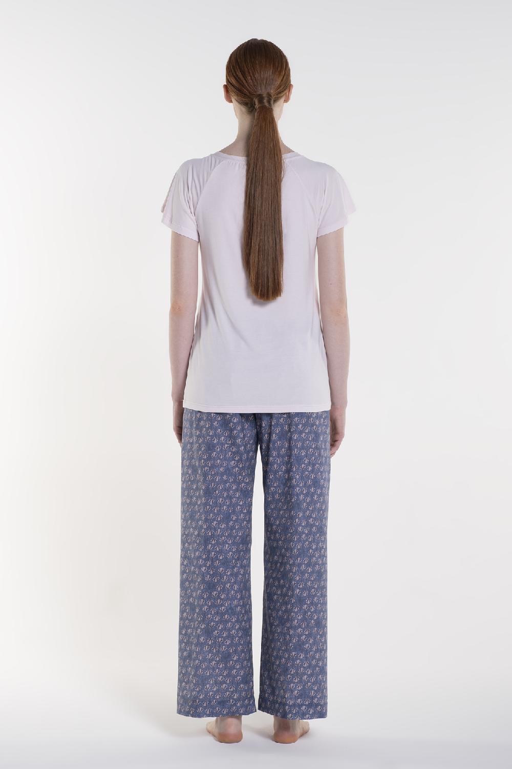 Verdiani Pigiama Modal Tencel+Mussola Cotone Sottocosto