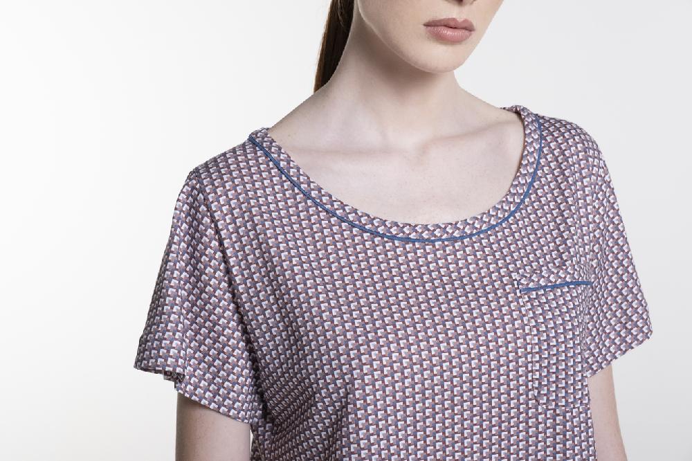 Verdiani Camicia Jersey Cotone Stampa Offerte