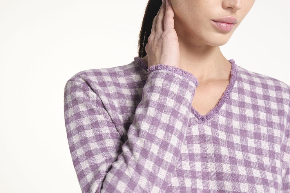 Verdiani Camicia Jacquard Vichy Spedizione Gratuita