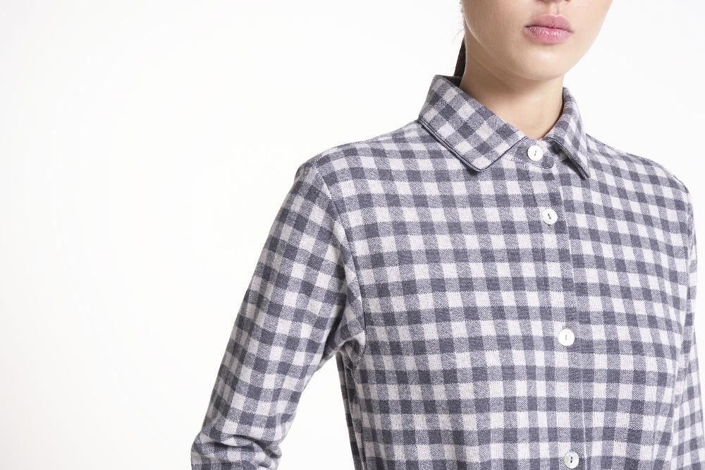 Verdiani Abito Jacquard Vichy Pezzi Unici