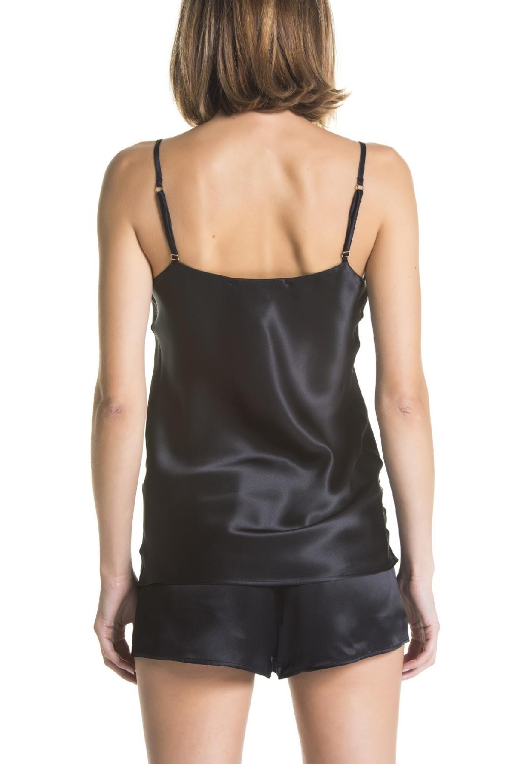 Verdiani Top Pura Seta – Nero Sottocosto