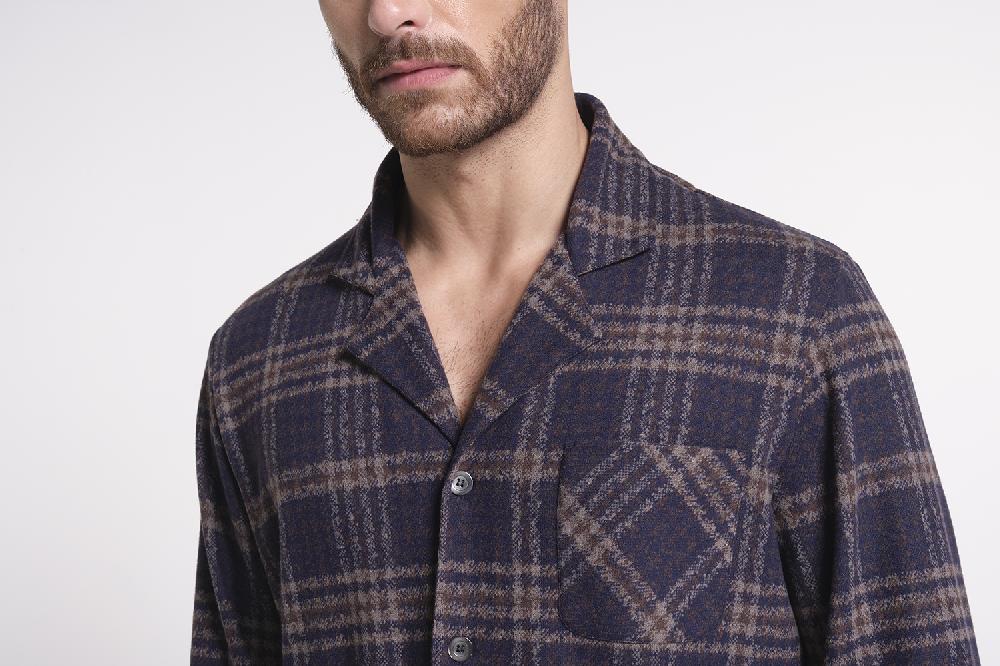 Verdiani Pigiama Punto Milano Jacquard Offerta