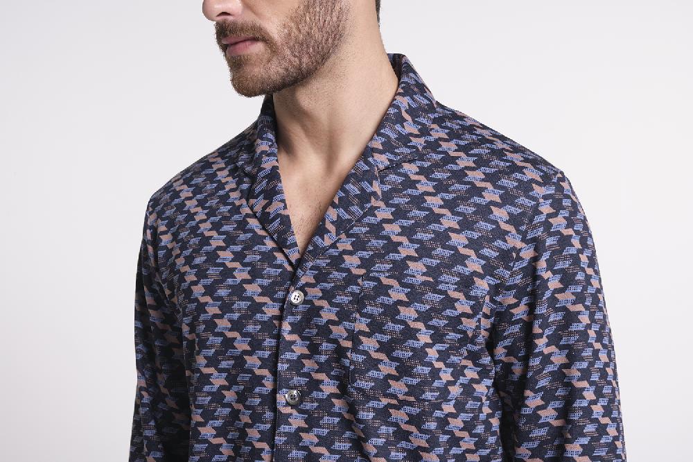 Verdiani Pigiama Jacquard Pezzi Unici