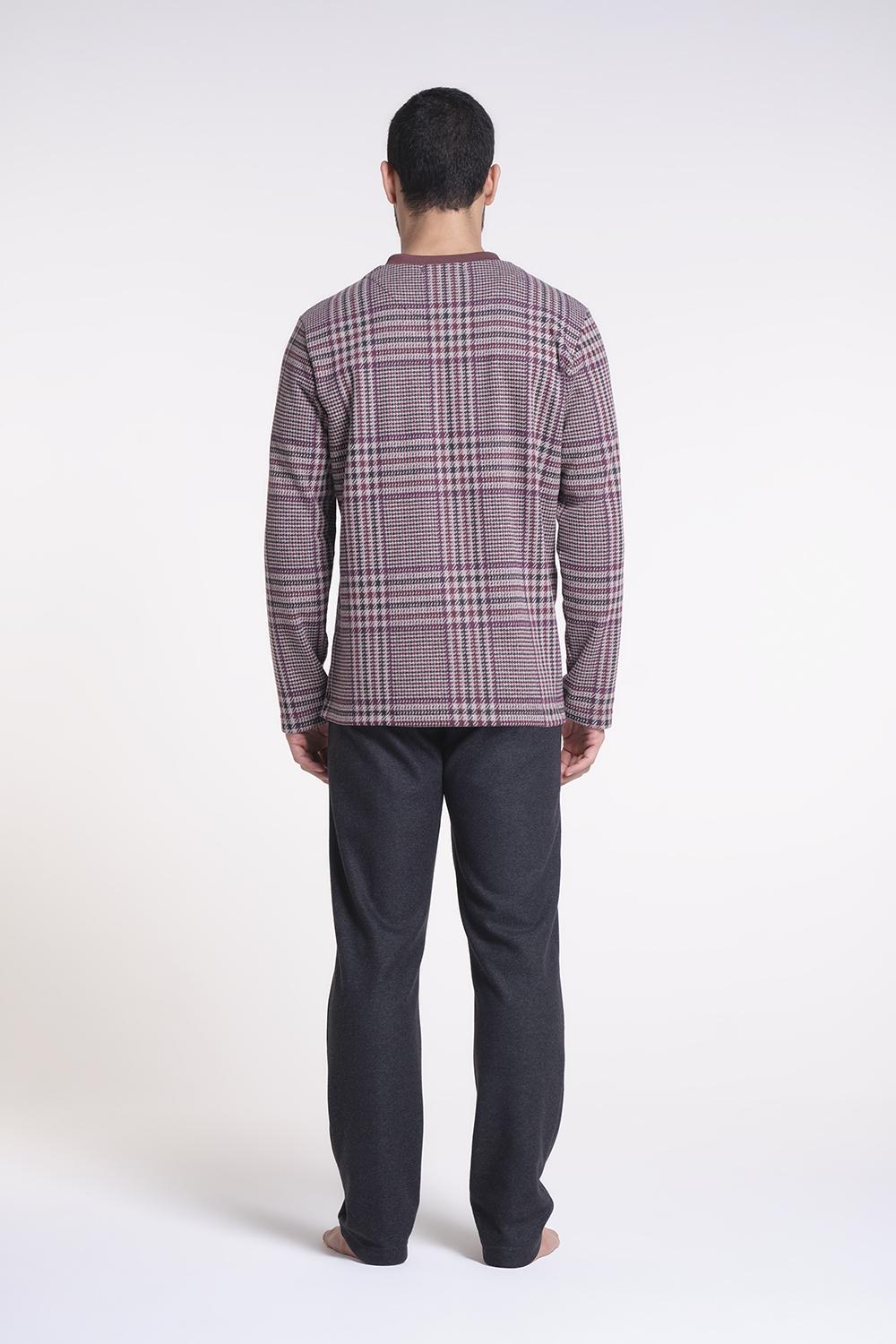 Verdiani Pigiama Punto Milano Jacquard Negozi Online