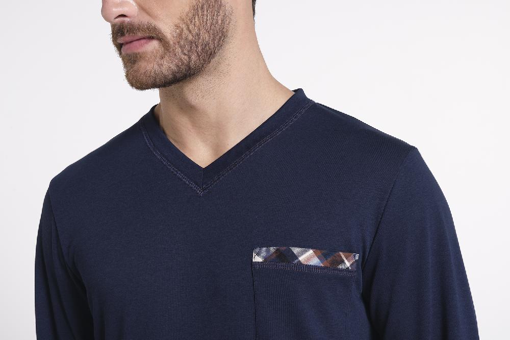 Verdiani Pigiama Interlock Cotone e Flanella Hotsell