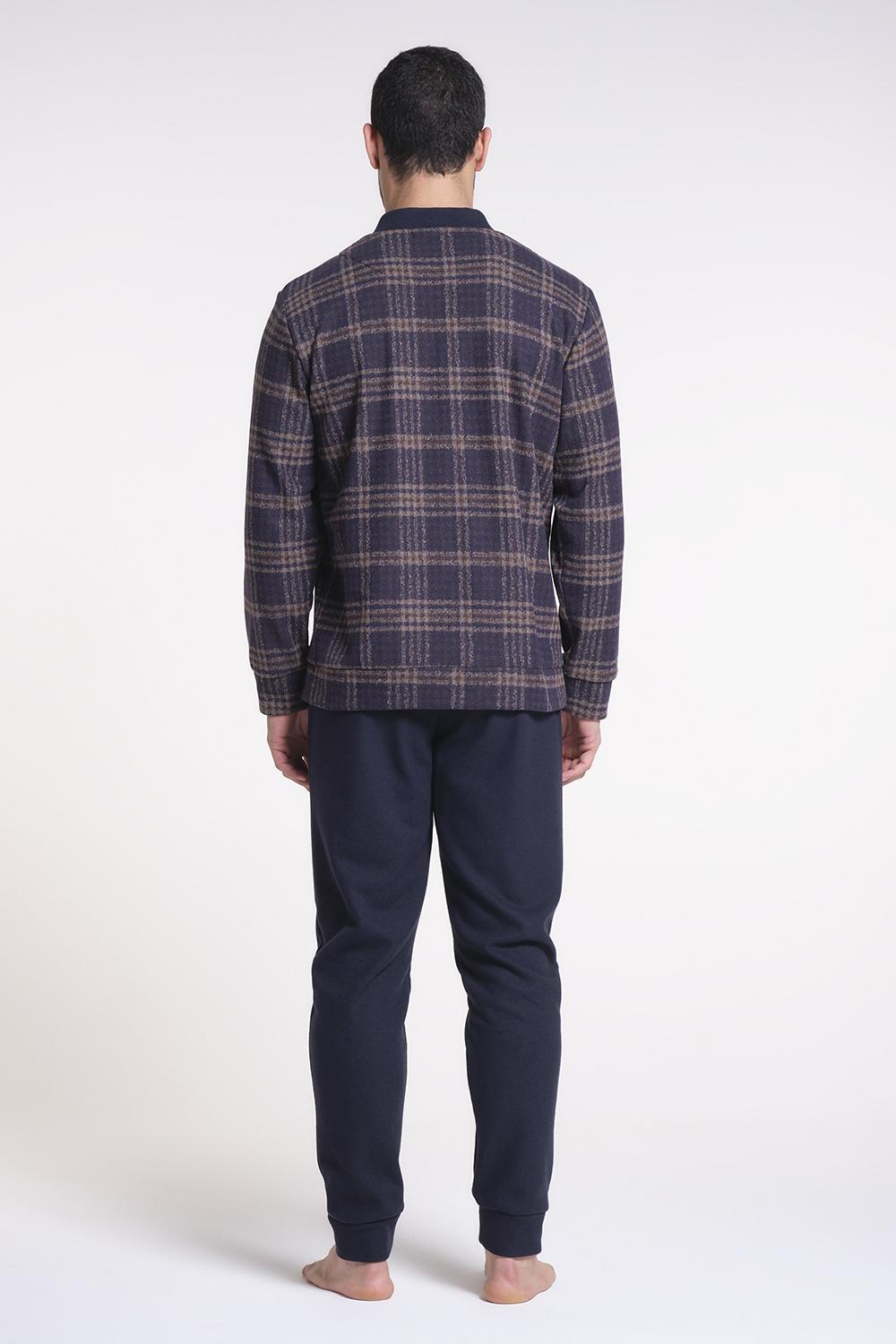Verdiani Pigiama Punto Milano Jacquard Vendite Flash