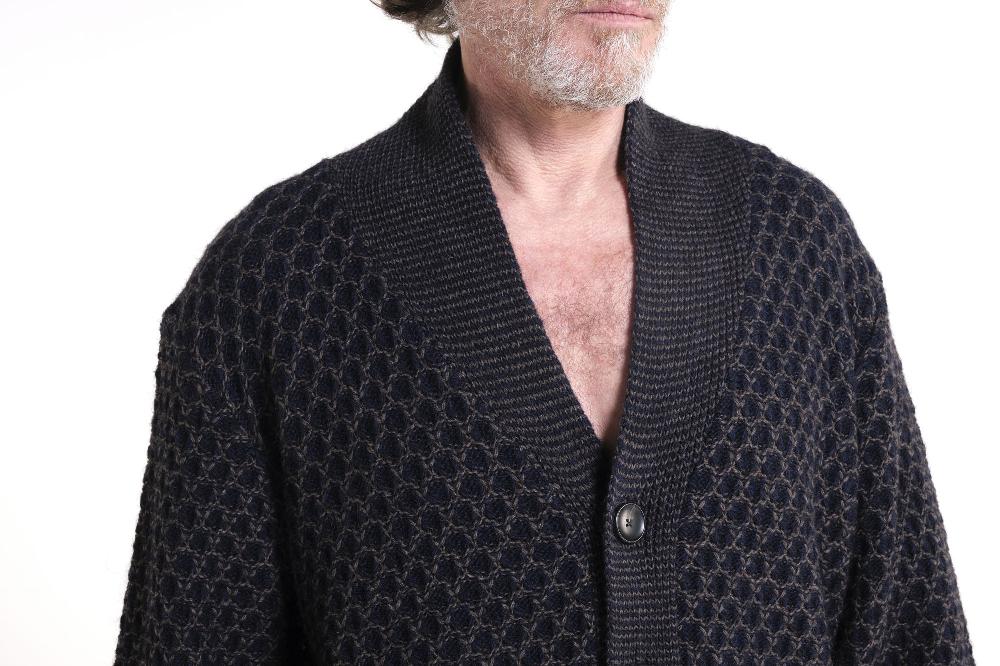Verdiani Cardigan Misto Lana Alpaca Outlet
