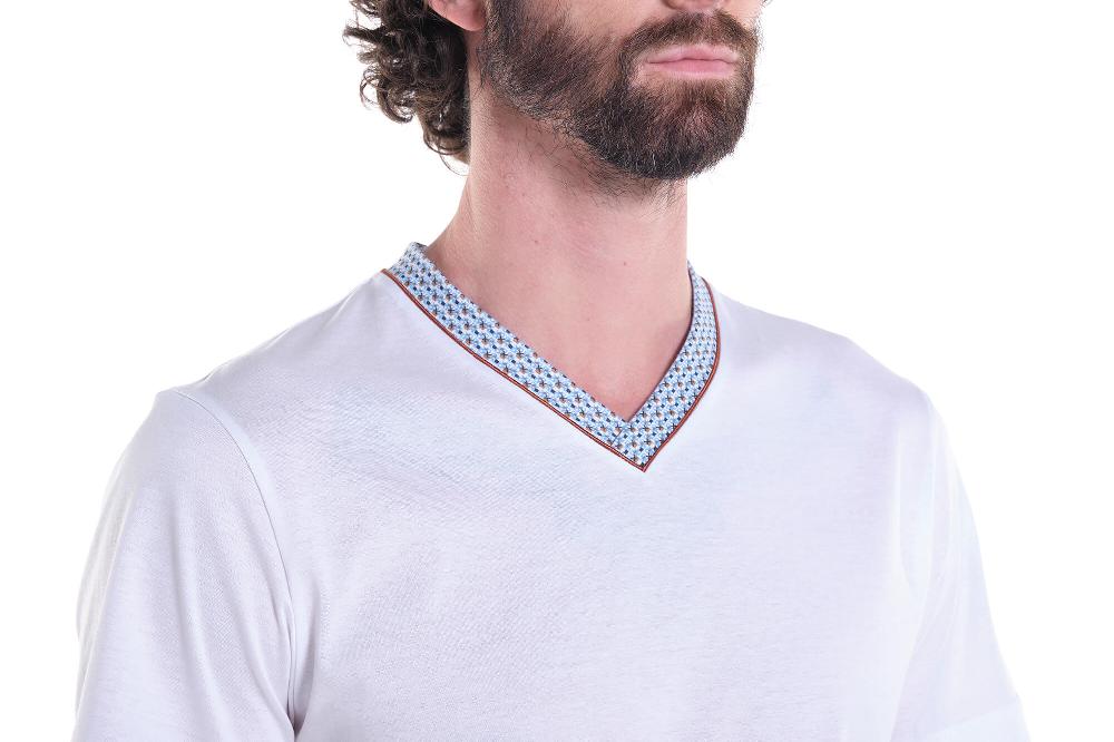 Verdiani Pigiama Jersey Cotone In Vendita
