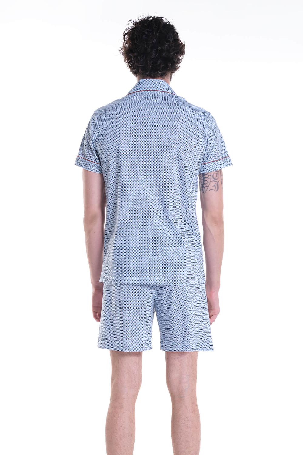 Verdiani Pigiama Jersey Cotone Stampa Hotsell