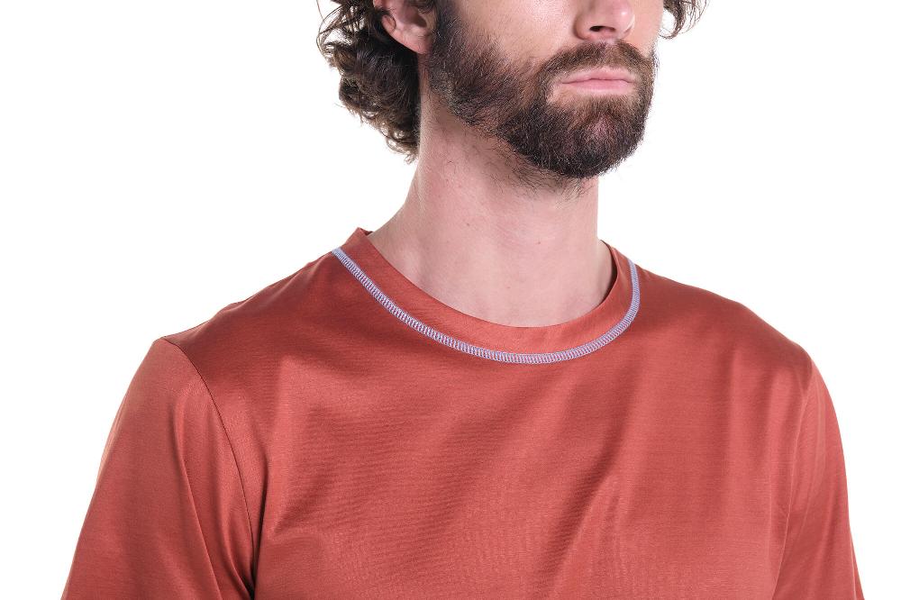 Verdiani Pigiama Jersey Cotone Mako’ + Navetta Riga Vendita Economica