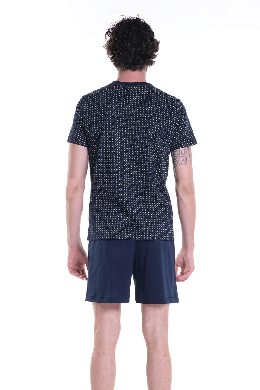 Verdiani Pigiama Jersey Cotone Stampa 2025