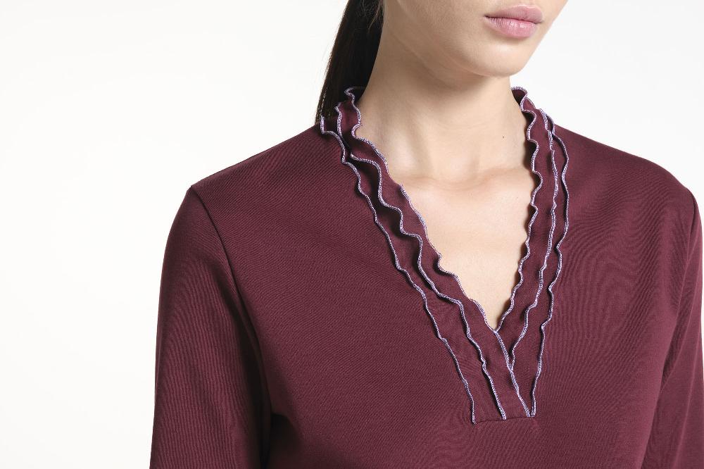 Verdiani Pigiama Interlock Cotone In Linea