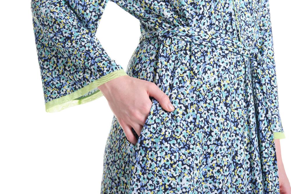 Verdiani Vestaglia Viscosa Floreale Acquista Ora