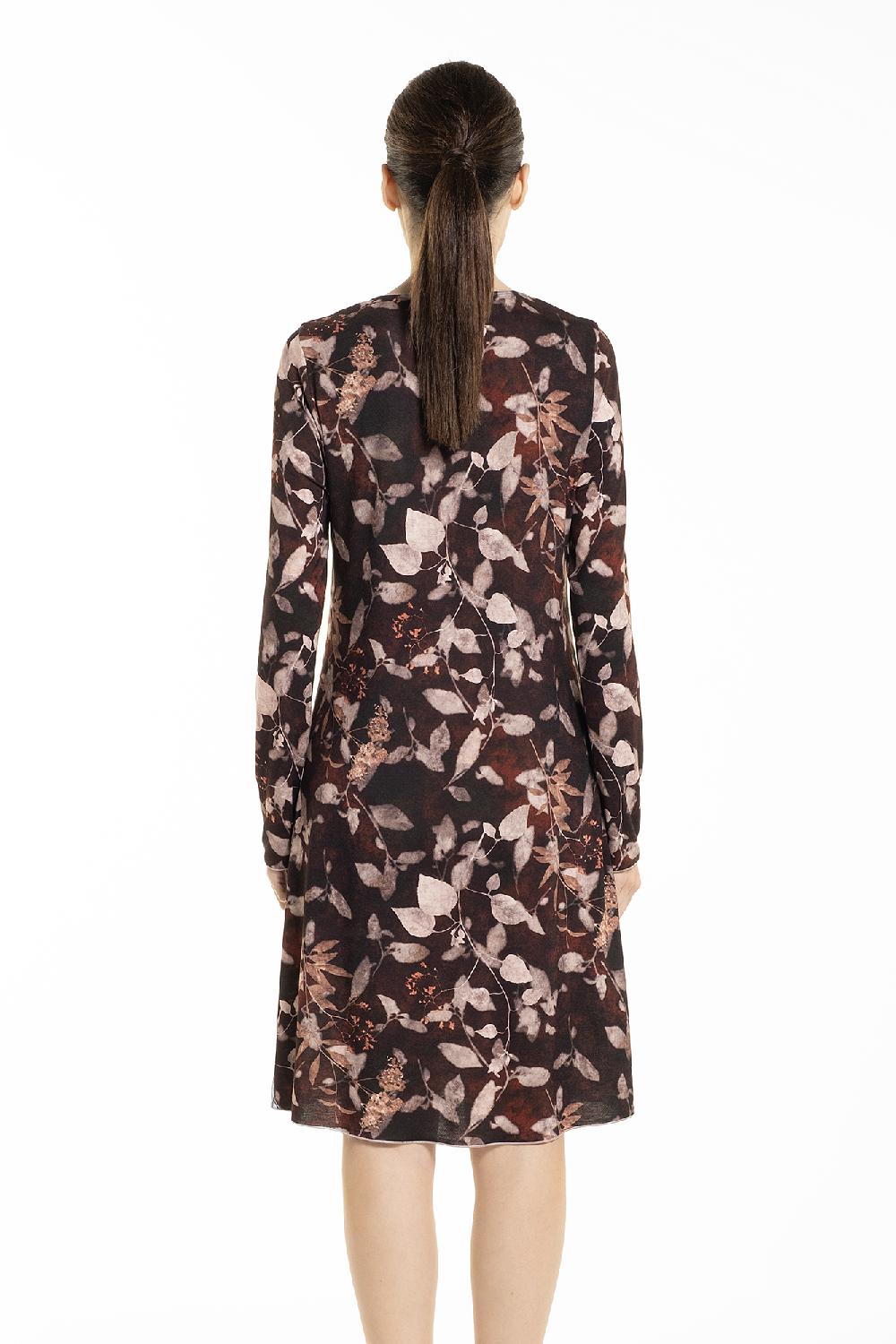 Verdiani Camicia Viscosa Stampa Fiore Sconto