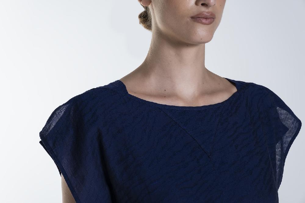 Verdiani Abito Cotone Jacquard Saldi