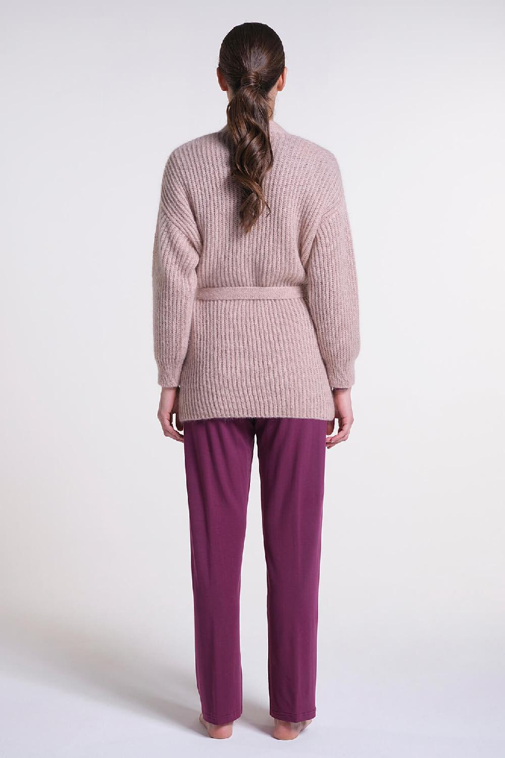 Verdiani Cardigan Misto Lana Mohair Saldi Di Fabbrica