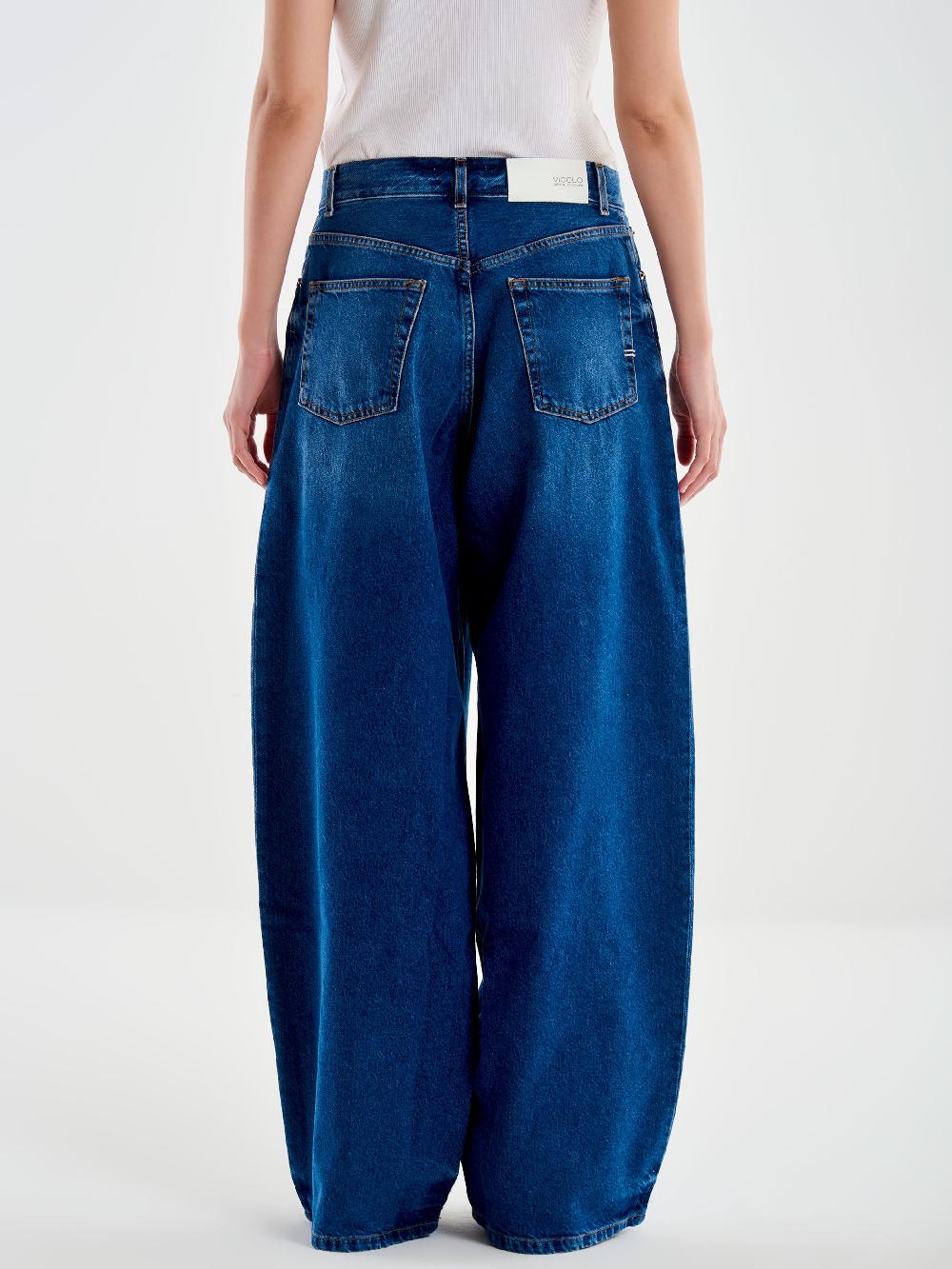 Vicolo Jeans Janet Ampio Blu In Vendita