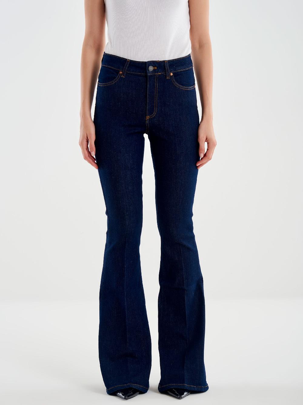 Vicolo Icon Jeans Ele FLare Blu Offerte