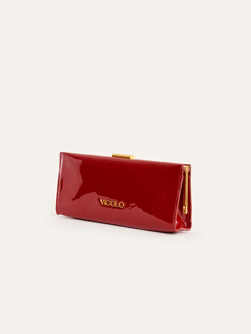 Vicolo Borsa Ginger Bordeaux In Saldo