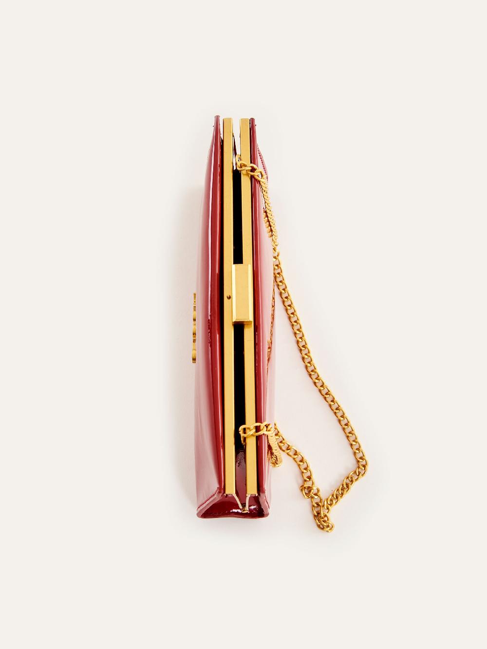 Vicolo Borsa Ginger Bordeaux In Saldo