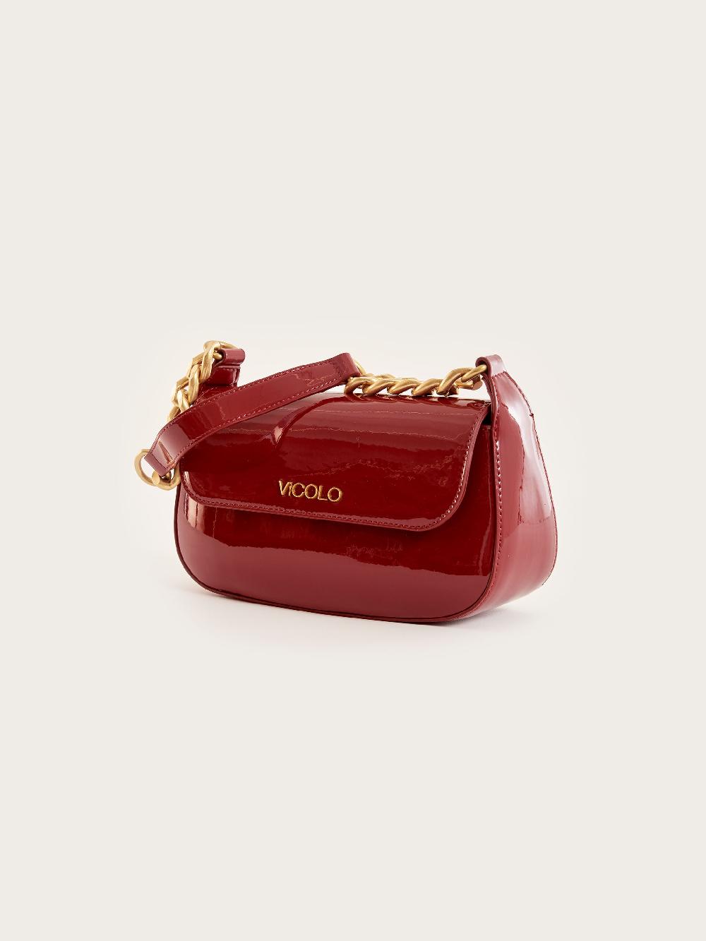 Vicolo Borsa Glossy Piccadilly Bordeaux Italy