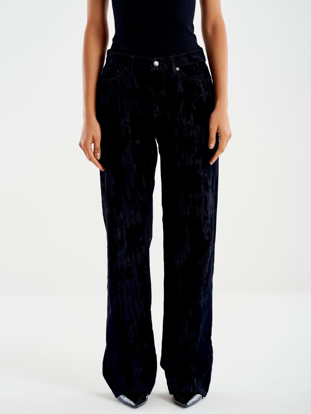 Vicolo Jeans Icon Alex Floccato Nero Qualità