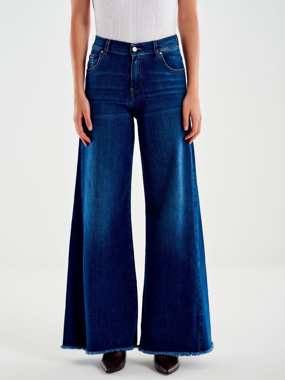 Vicolo Jeans Antonia Ampio Blu Online