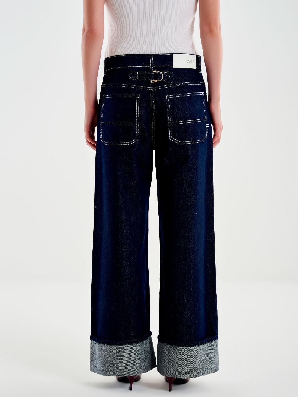 Vicolo Jeans Diva Ampio Blu Outlet