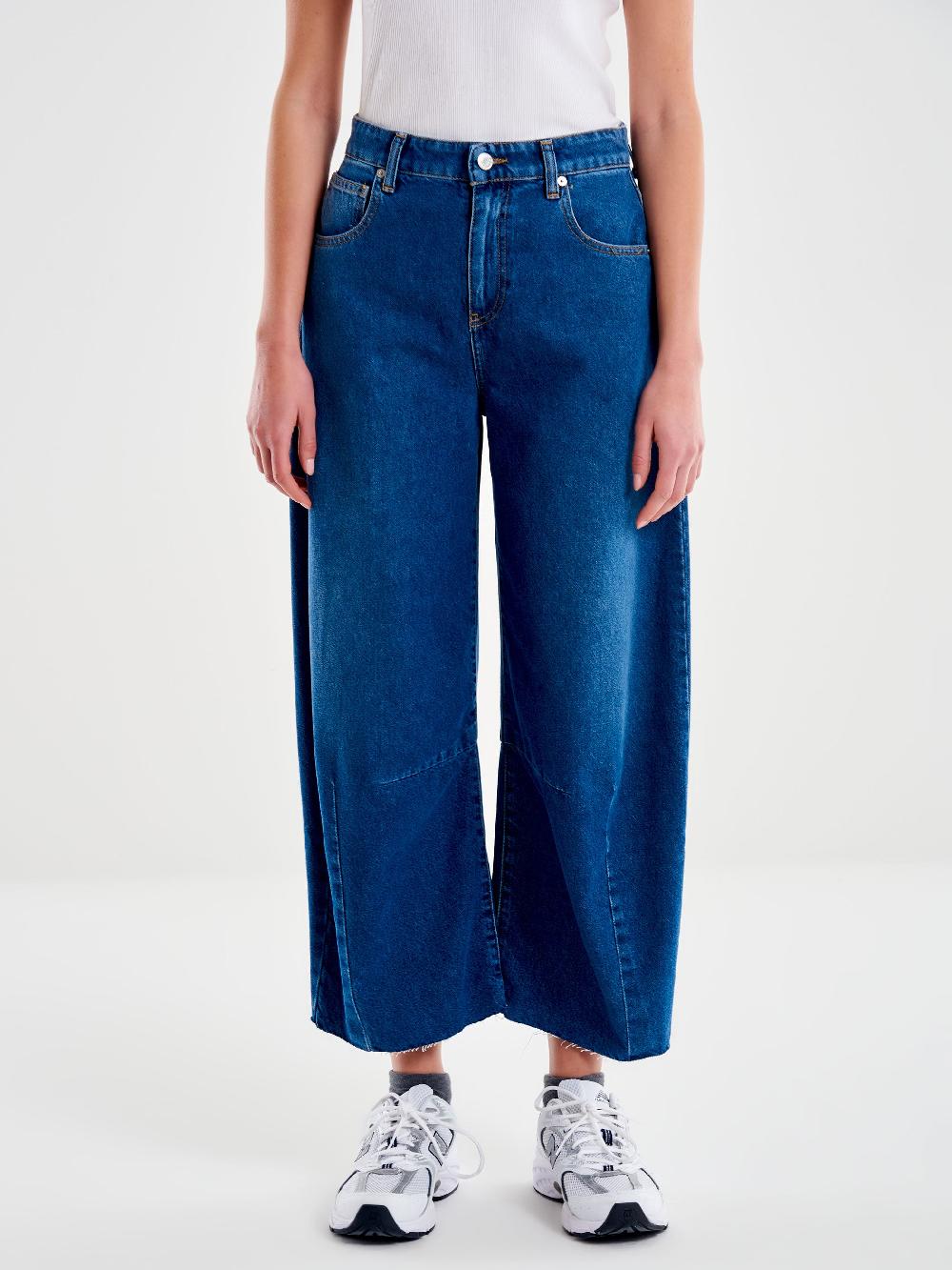 Vicolo Jeans Wendy Wide Leg Blu Vendita Economica
