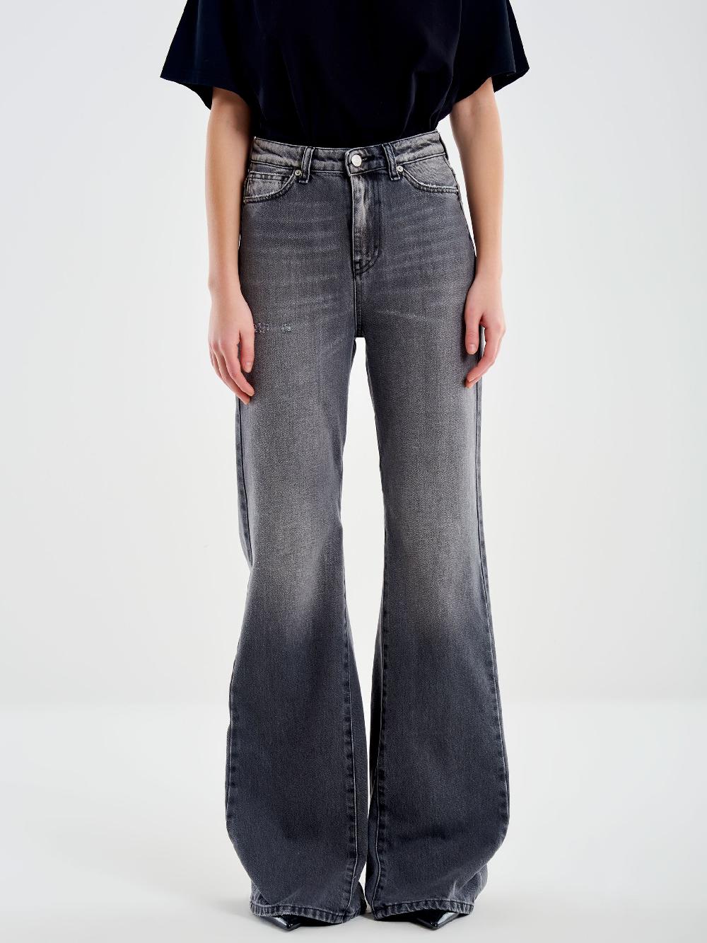 Vicolo Jeans Flare Beth Grigio Grigio Sconto di tempo limitato