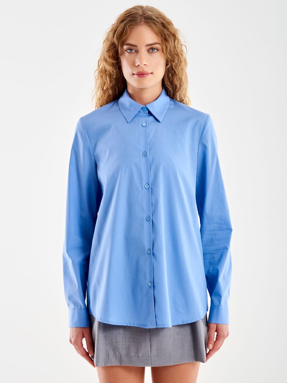 Vicolo Camicia Basic Azzurro 2025