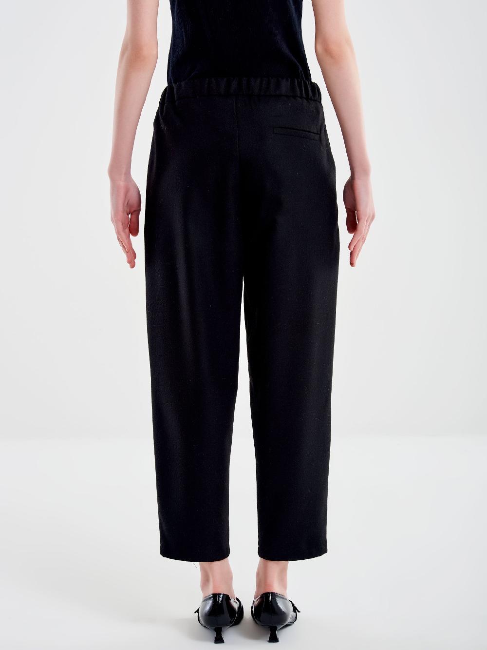 Vicolo Pantalone Carrot Fit Fesco di Lana – Vicolo Promozione