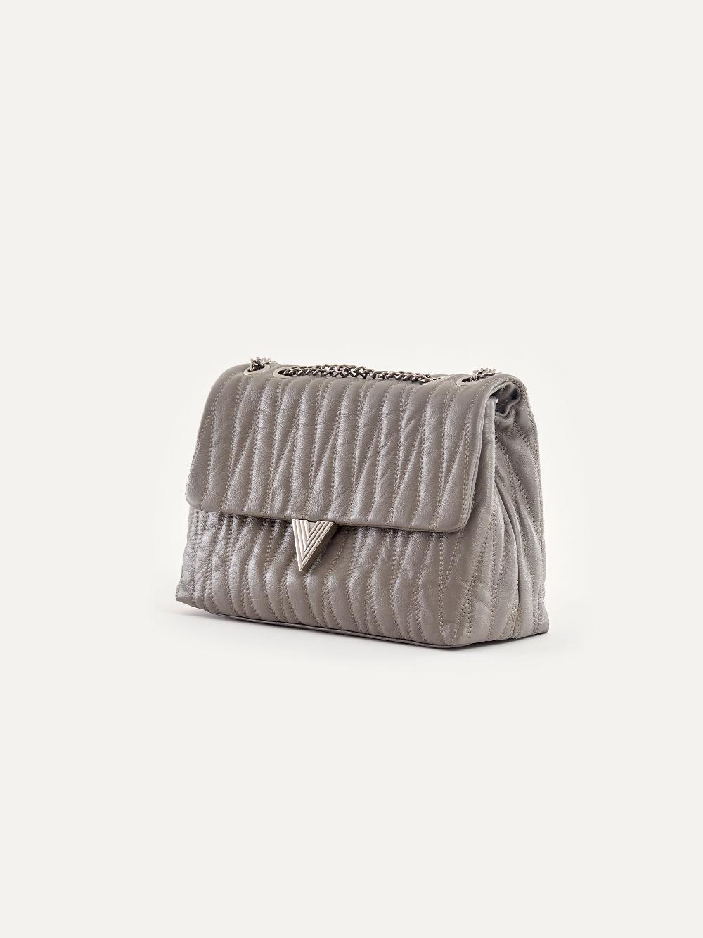 Vicolo Borsa Belleville Grigio Nuovo