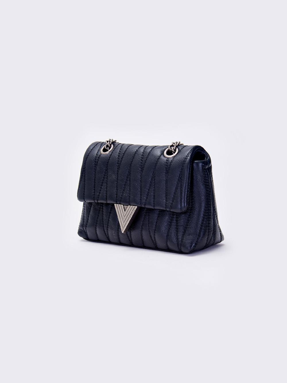 Vicolo Borsa Belleville Small Nero Qualità