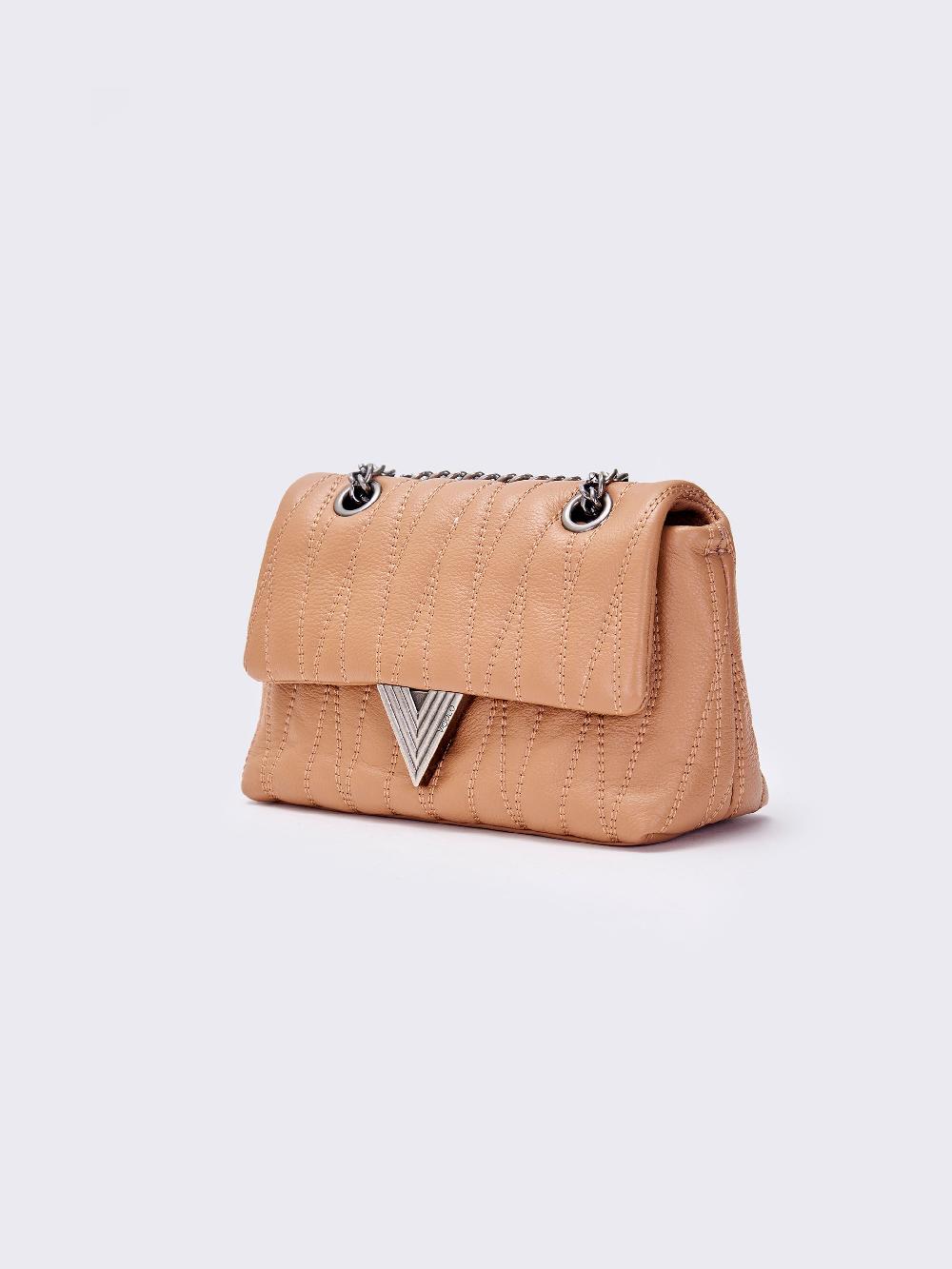Vicolo Borsa Belleville Small Cammello Spedizione Gratuita