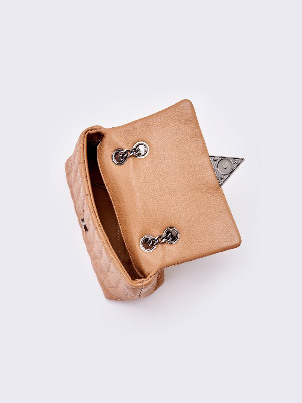Vicolo Borsa Belleville Small Cammello Spedizione Gratuita