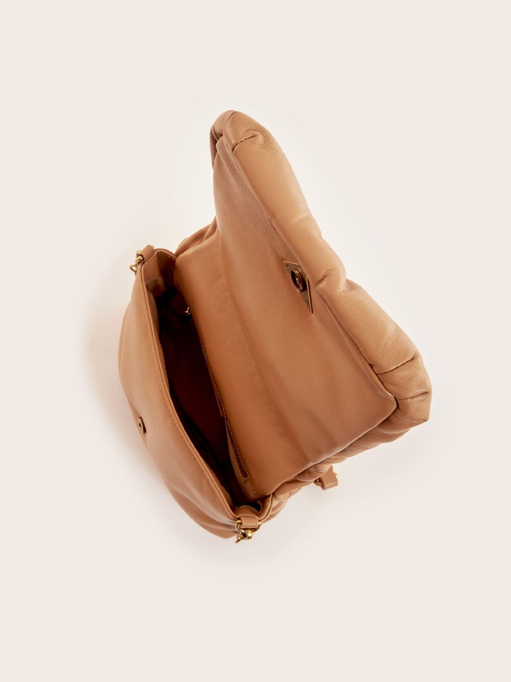Vicolo Borsa Bubble Cammello Pezzi Unici